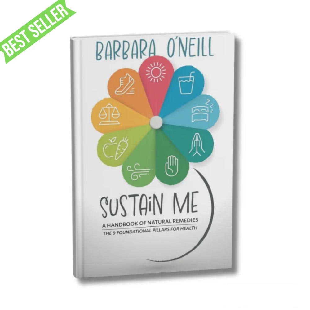 Sustain Me by Barbara O'Neill: Ancient Wisdom, Modern-Day Natural Healing-(50%OFF)
