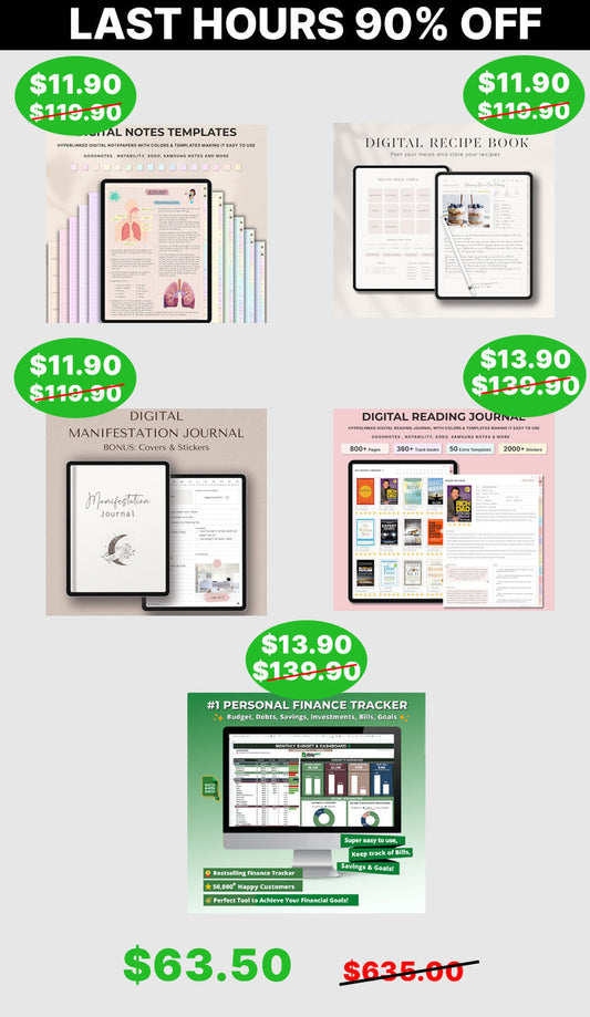 The Ultimate Bundle (90% OFF)