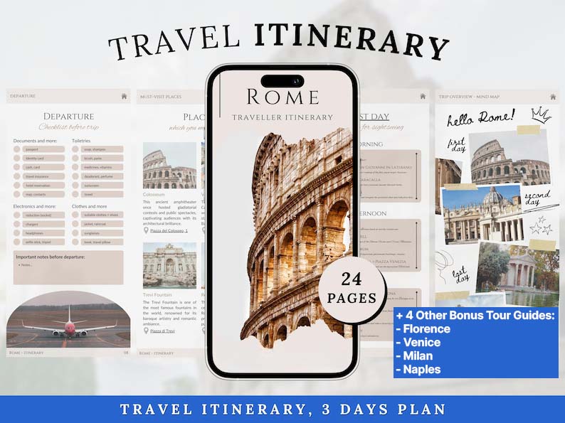 Rome-Travel Itinerary-(50%OFF)