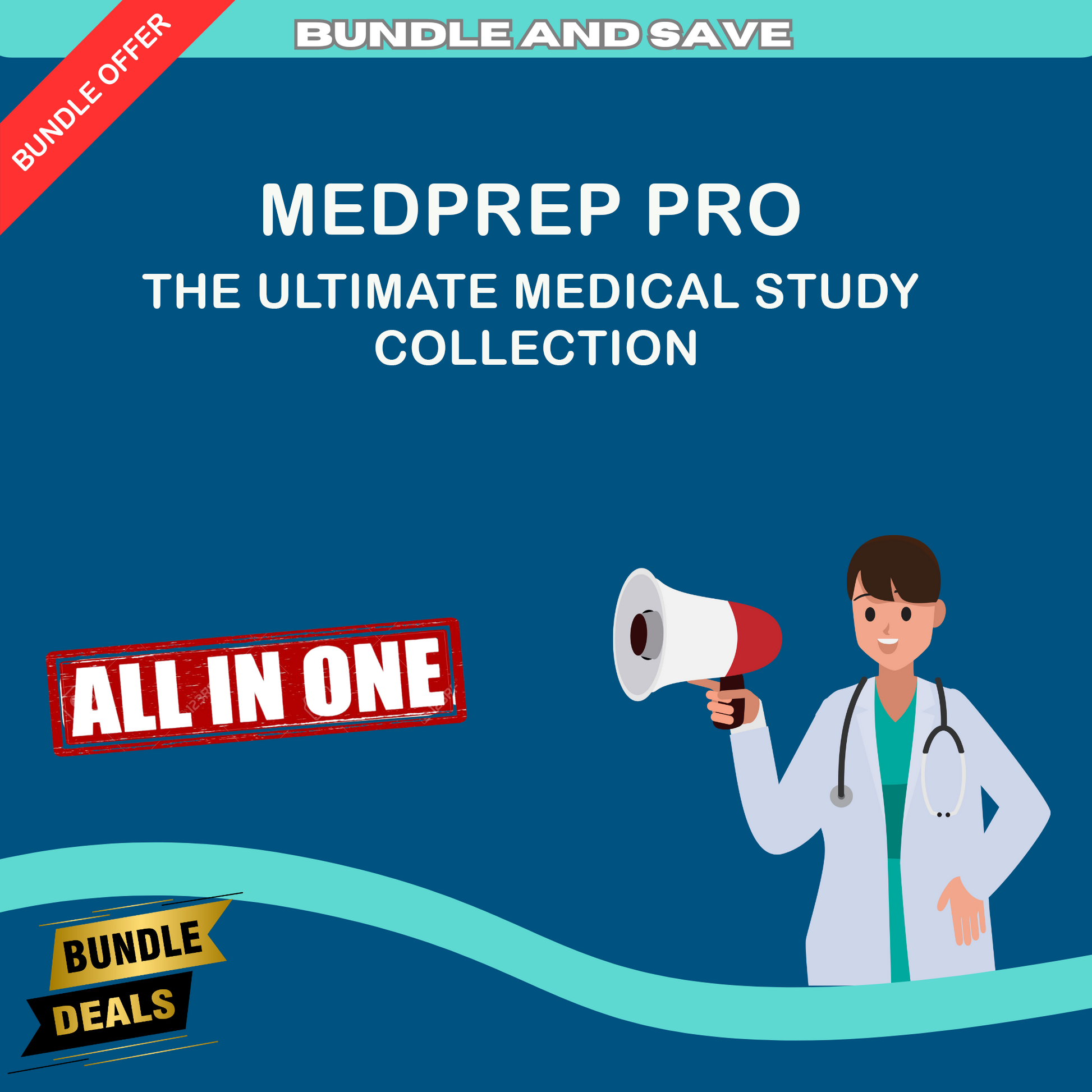 MedPrep Pro-The Ultimate Medical Study Collection-(50%OFF)