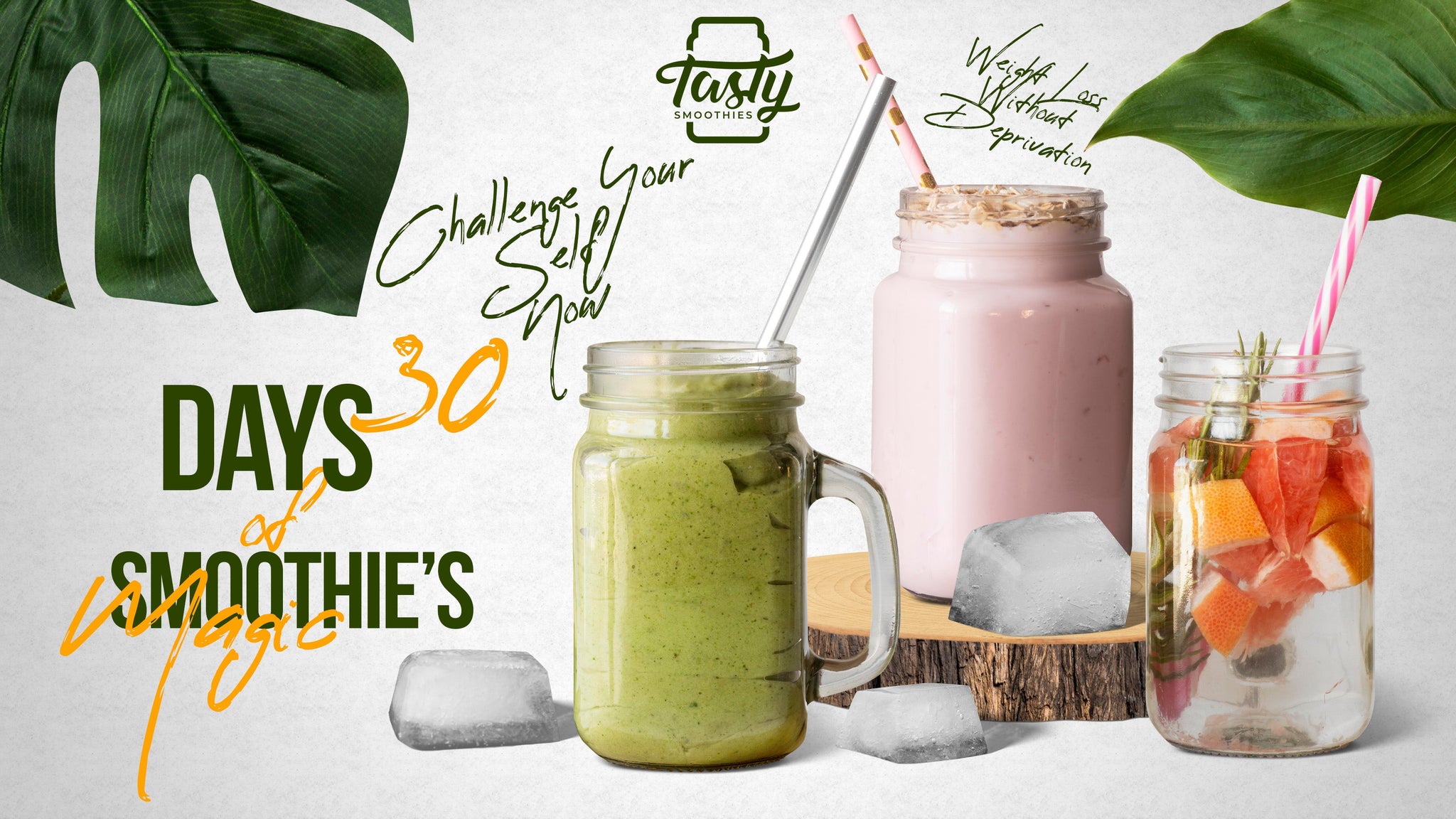 Tasty Smoothies-(50%OFF)