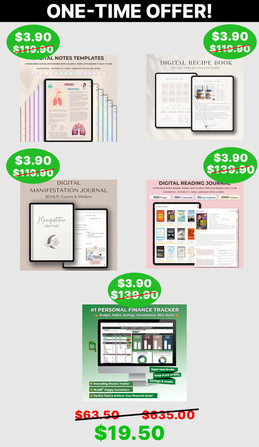 The Ultimate Bundle (ONE TIME OFFER)