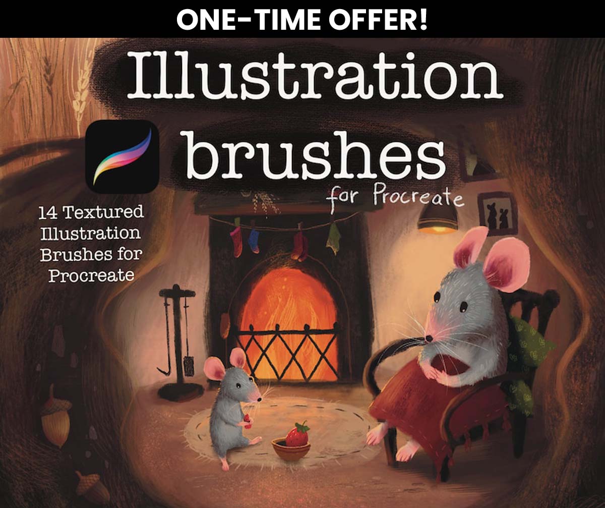 Illustration Brushes - ONE TIME OFFER!
