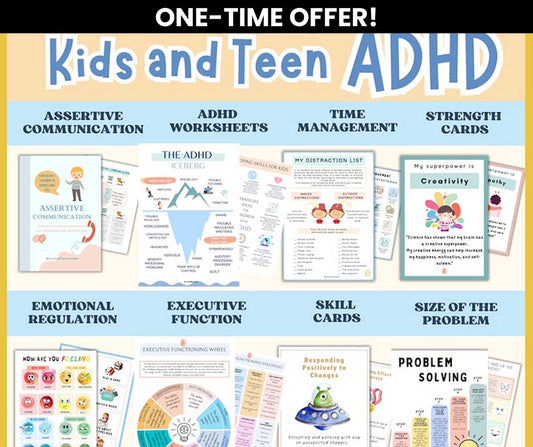 Kids and Teen ADHD - ONE TIME OFFER!