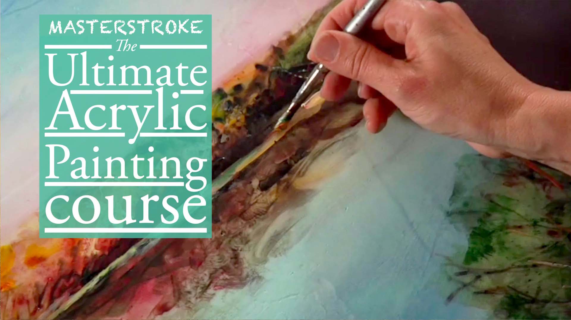 MasterStroke-The Ultimate Acrylic Painting Course-(50% OFF)