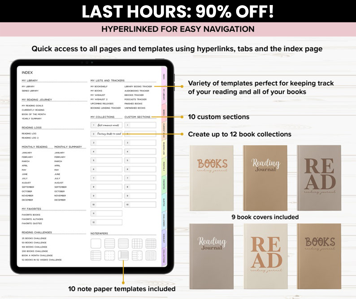 The Ultimate Reading Journal (90% OFF) backup