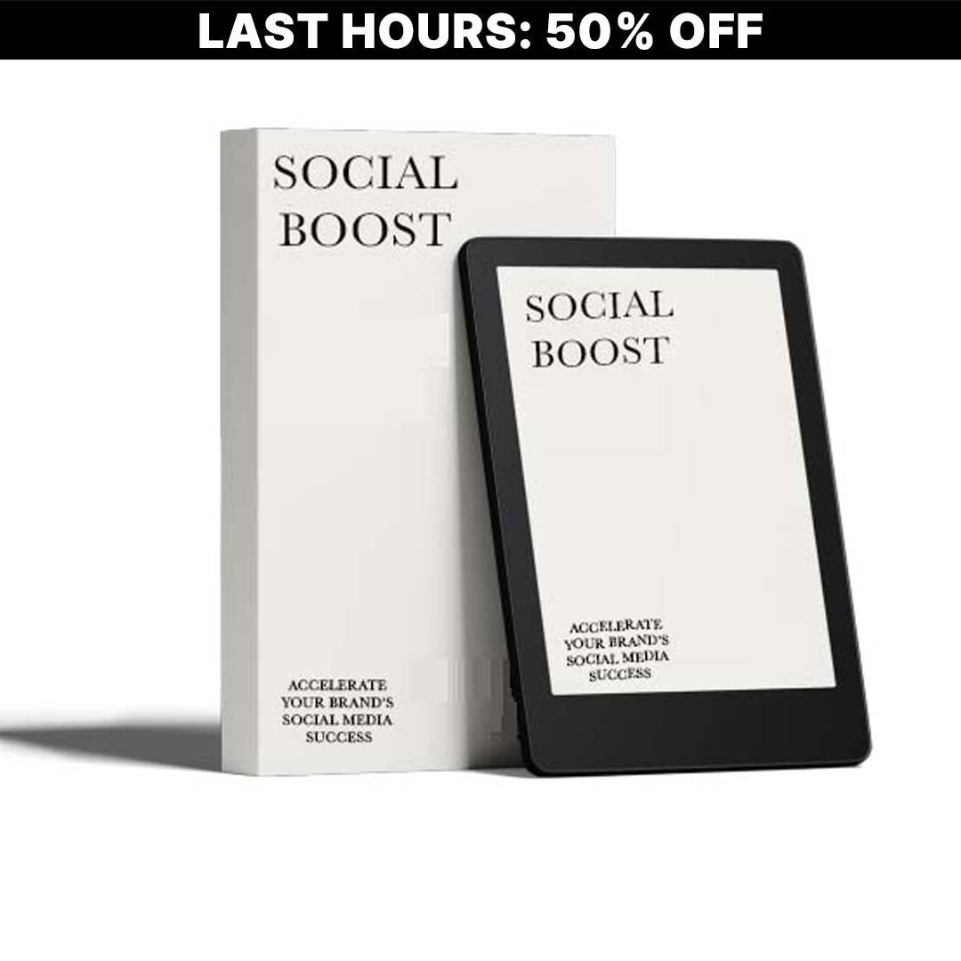SocialBoost - Accelerate Your Brand's Social Media Success-(50%OFF)