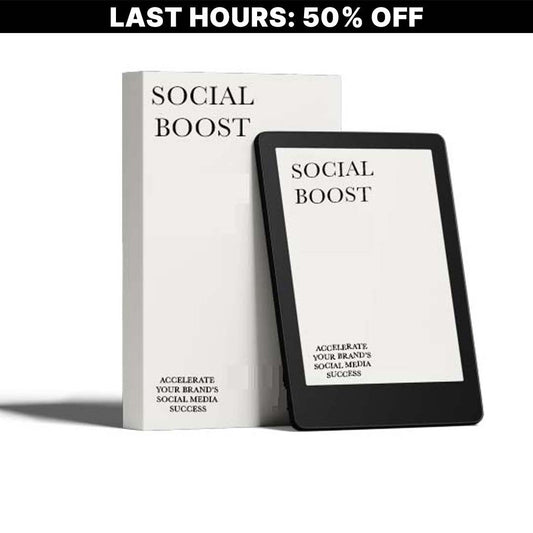 SocialBoost - Accelerate Your Brand's Social Media Success-(50%OFF)