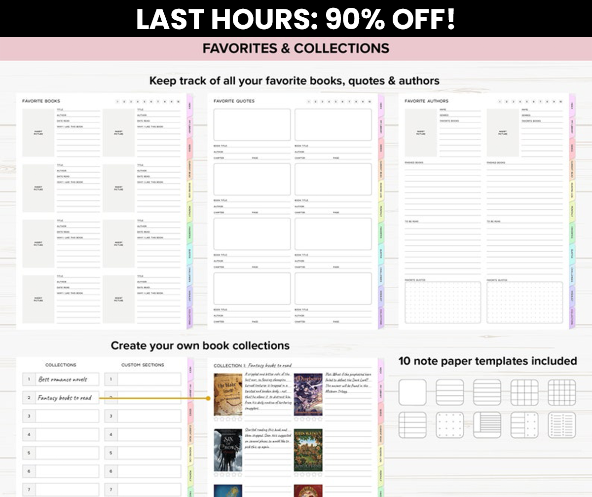 The Ultimate Reading Journal (90% OFF) backup