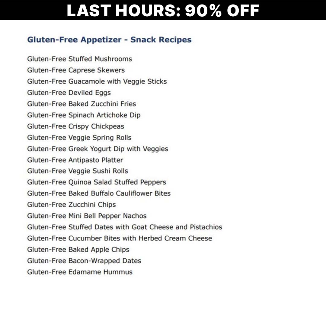 FlavorFreedom - 100 Delicious Gluten-Free Recipes-(90%OFF)