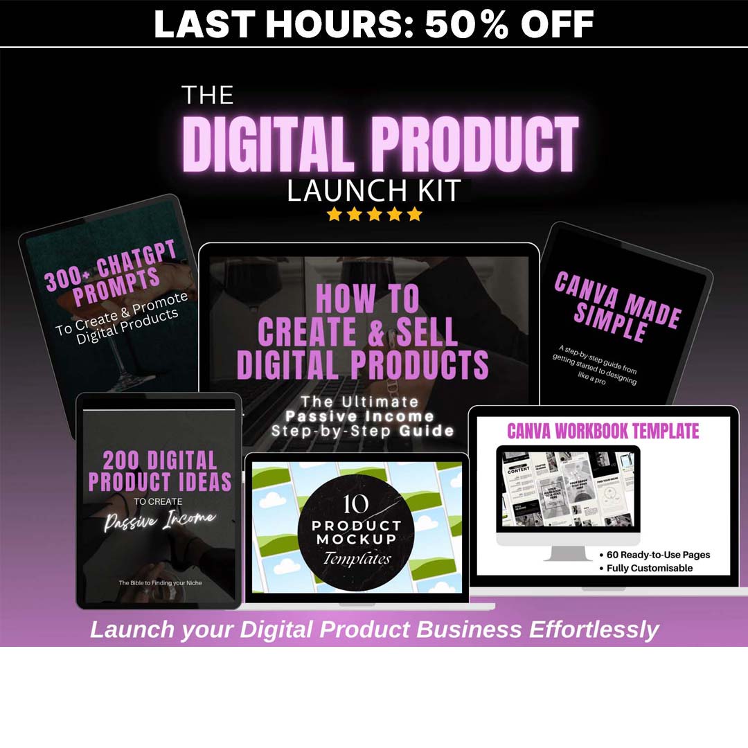 Digital Product Launch Kit-(50%OFF)