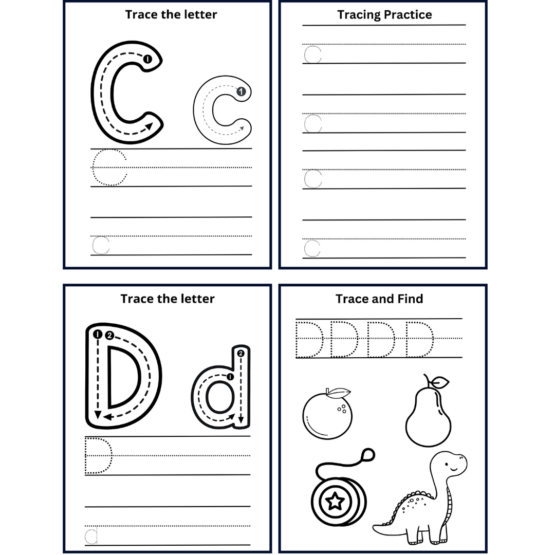 Alphabet Bundle – The Complete Kit for Teaching the Alphabet Through Play!-(50%OFF)