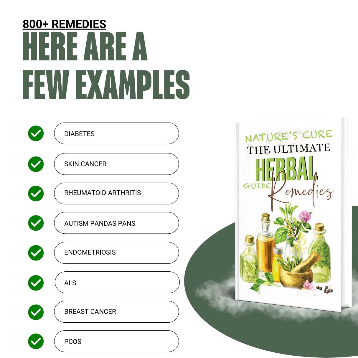 Nature’s Cure - The Ultimate Herbal Remedies Guide-(50% OFF)