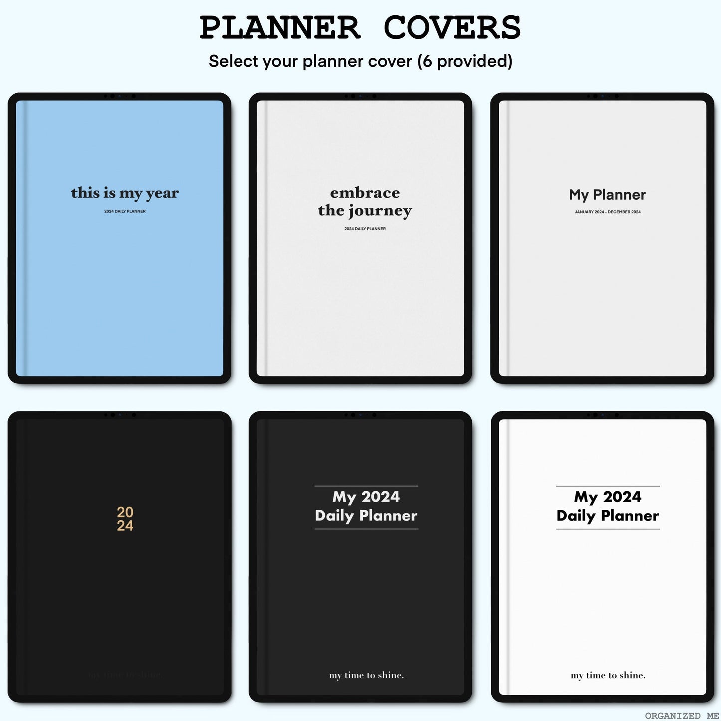 The Organized Me - 2024 & 2025 Digital Planner (90% OFF)