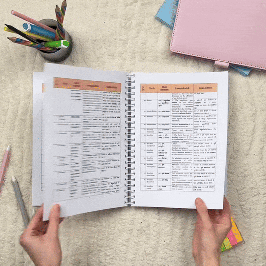 1,000+ Hindi Study Notes-(50%OFF)