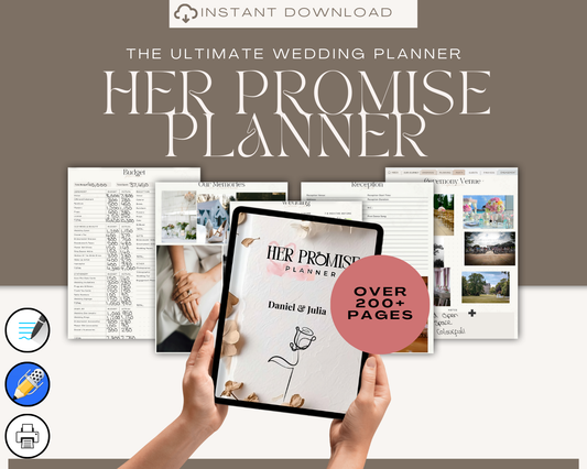 Her Promise Planner-(50%OFF)