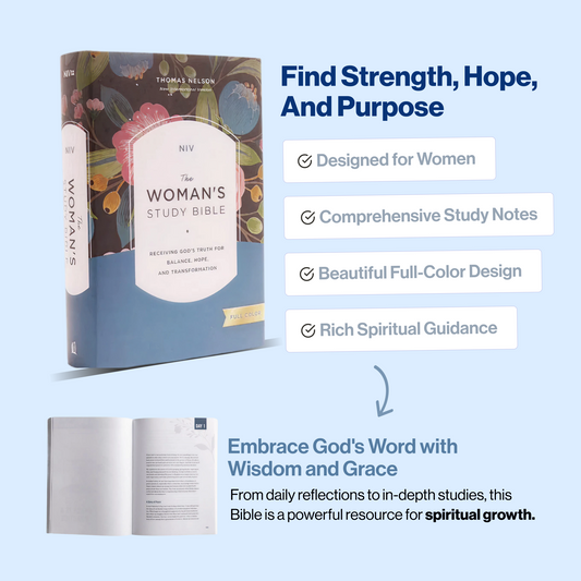 NIV, The Woman's Study Bible (50% OFF)
