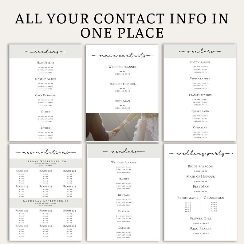 The Ultimate Wedding Day Binder-(50%OFF)
