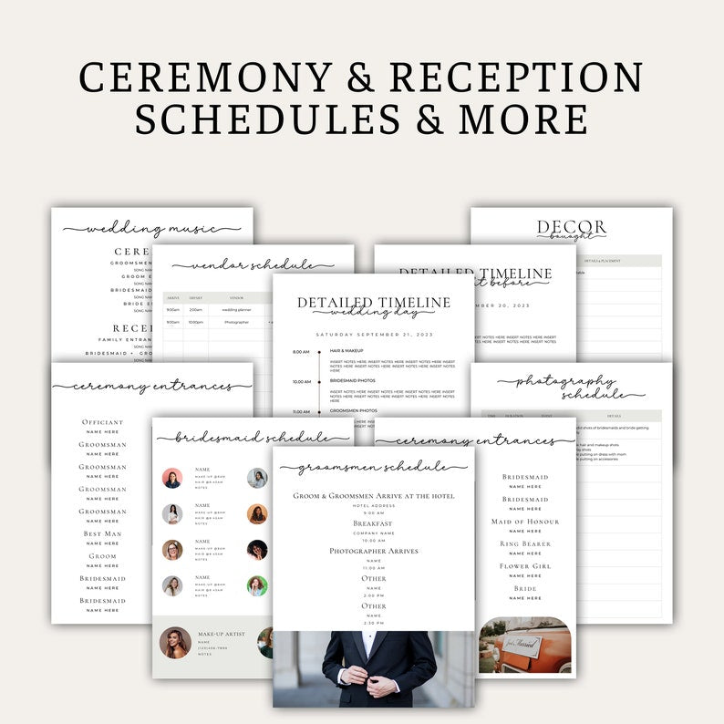 The Ultimate Wedding Day Binder-(50%OFF)
