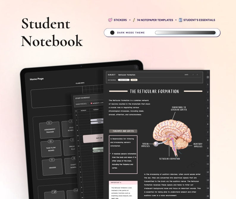Digital Student Notebook - Study Mode-(50%OFF)