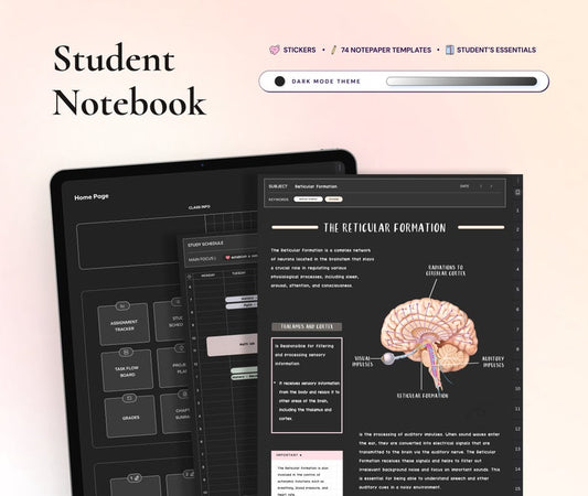 Digital Student Notebook - Study Mode-(50%OFF)