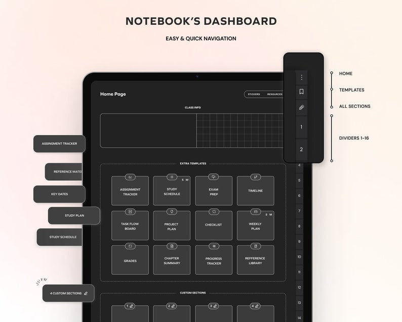 Digital Student Notebook - Study Mode-(50%OFF)
