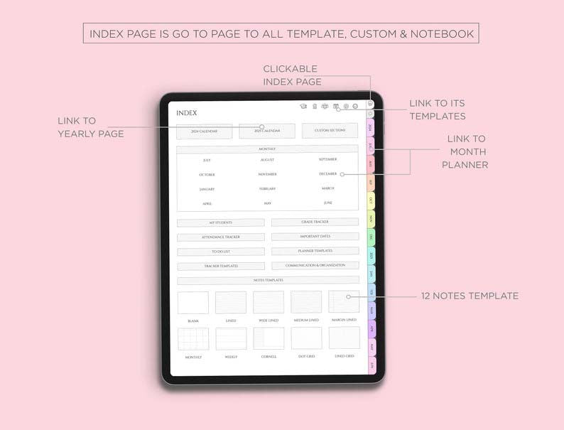 Teacher’s Digital Planner 2025-2026-(50%OFF)