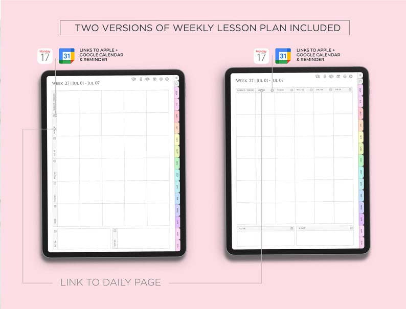 Teacher’s Digital Planner 2025-2026-(50%OFF)