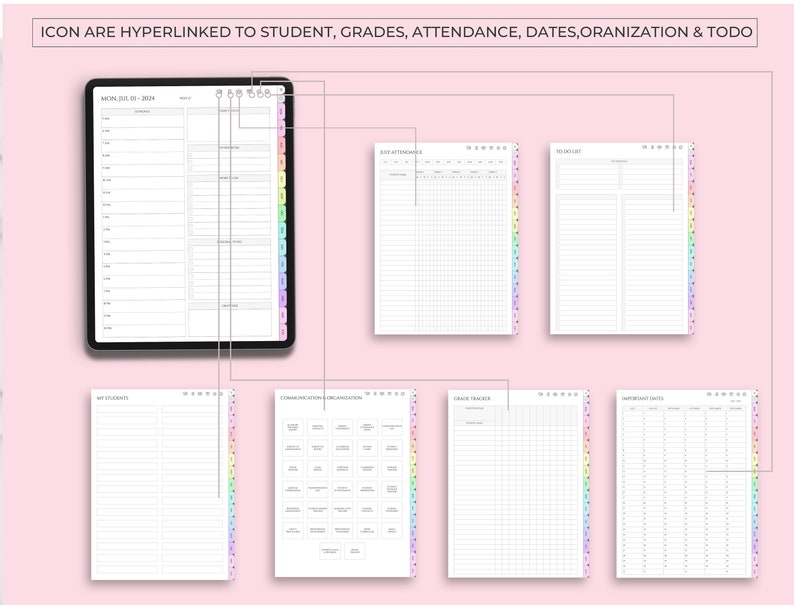 Teacher’s Digital Planner 2025-2026-(50%OFF)