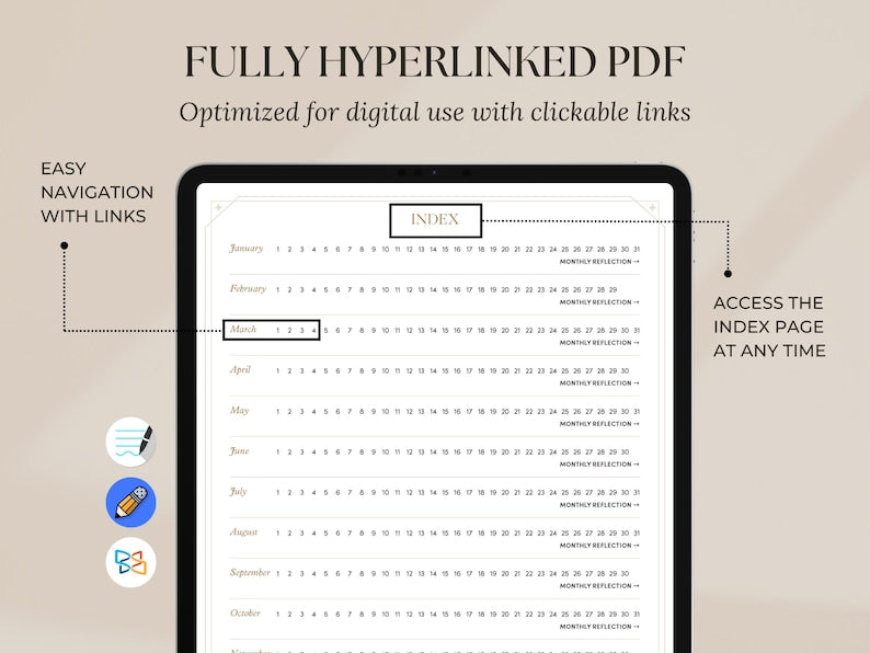 Digital Gratitude & Mindfulness Journal - (50% OFF)