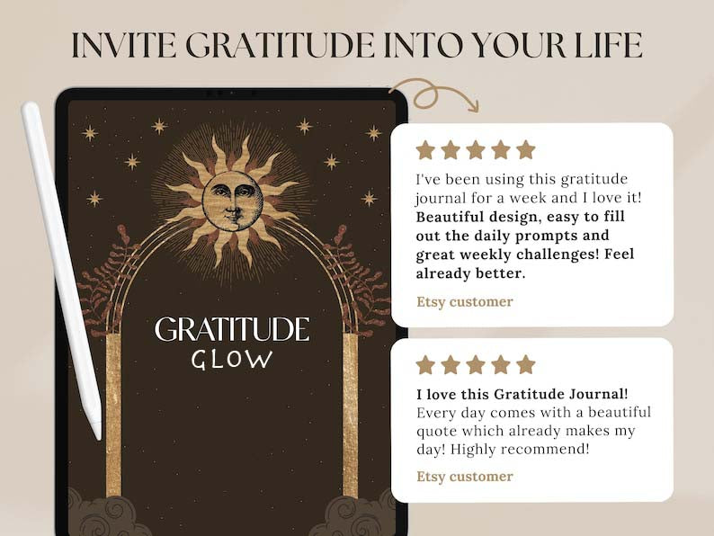 Digital Gratitude & Mindfulness Journal - (50% OFF)
