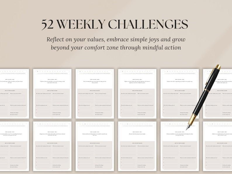 Digital Gratitude & Mindfulness Journal - (50% OFF)