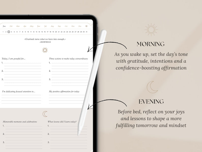 Digital Gratitude & Mindfulness Journal - (50% OFF)