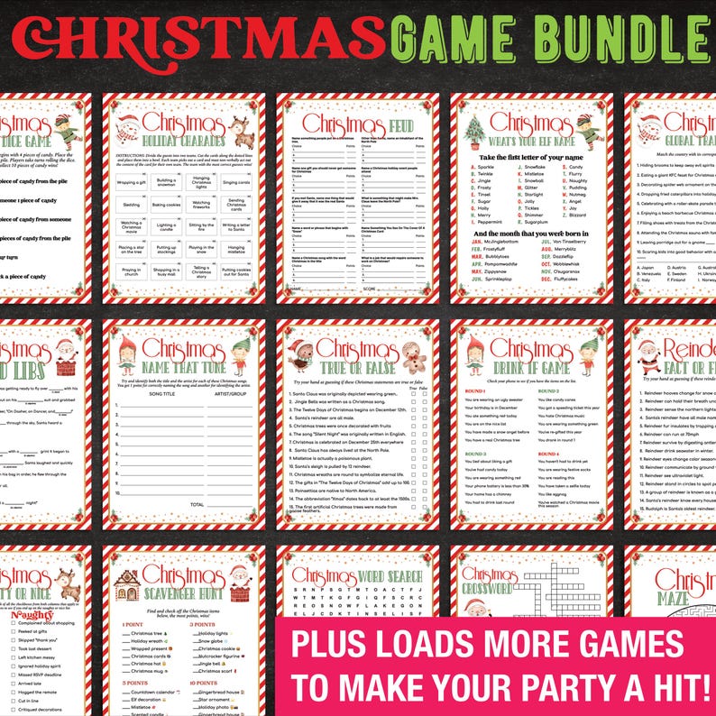 The Ultimate Christmas Games Bundle-(50%OFF)