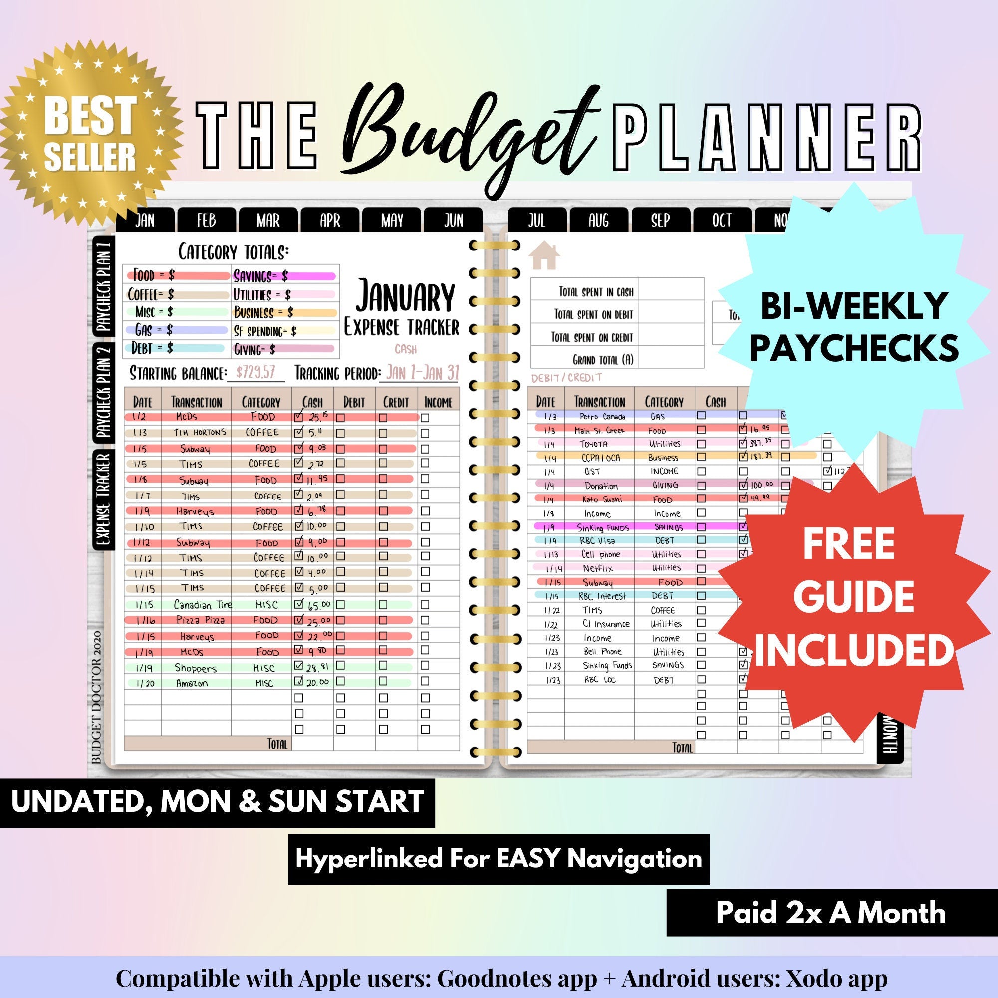 The Ultimate Budget Planner (50% OFF)