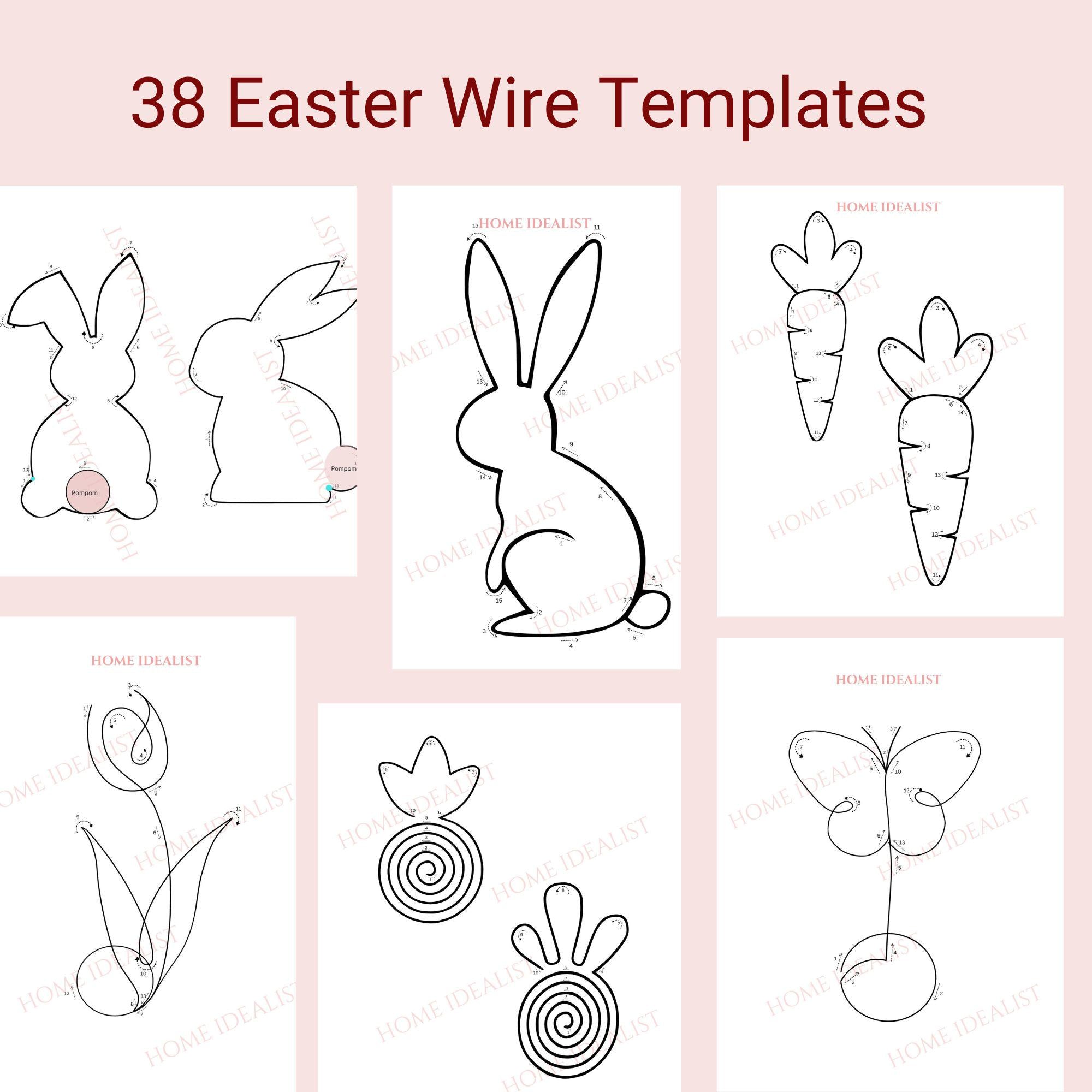 Knitted Wire Art – Digital Templates for Stunning Wire Creations-(50%OFF)