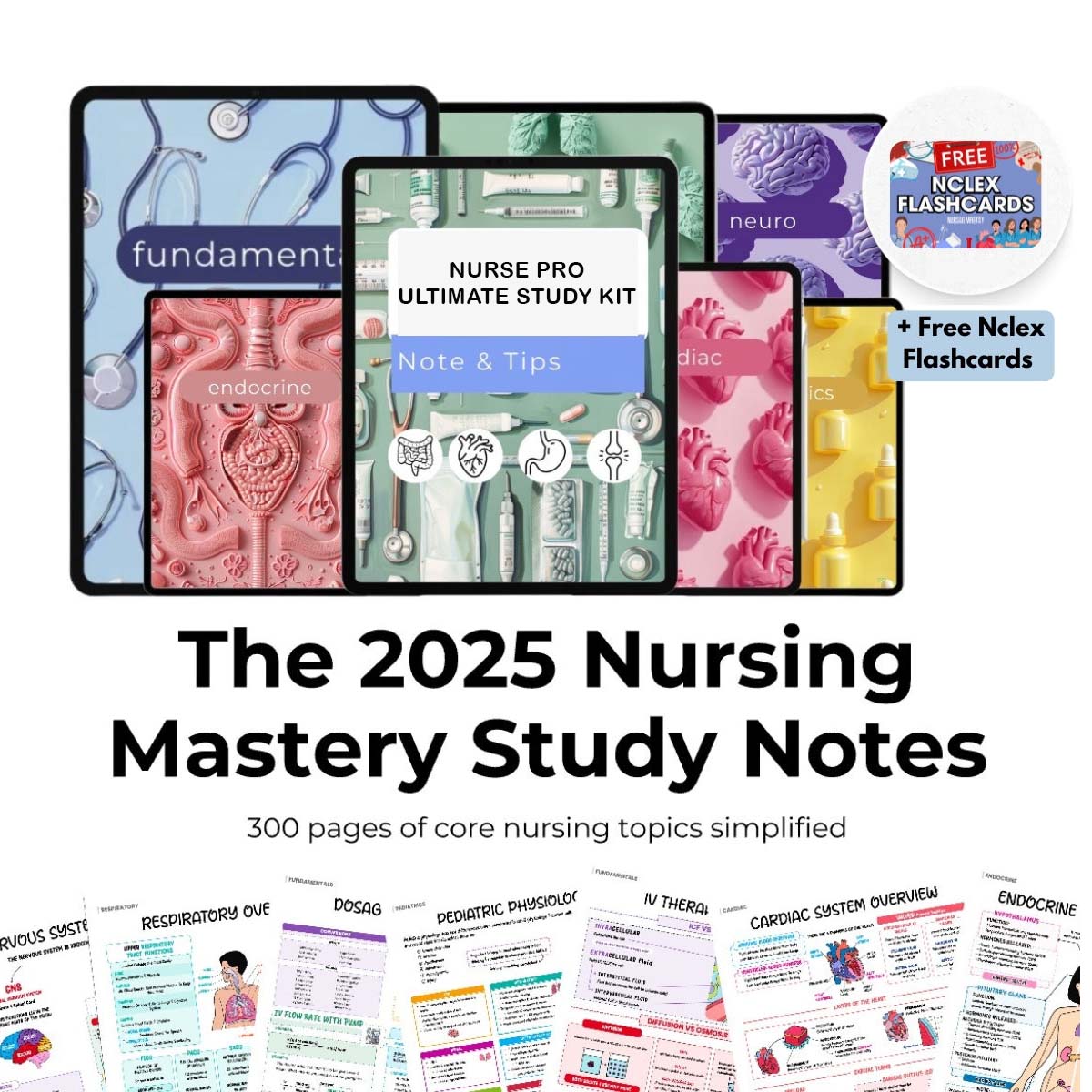 NursePro Ultimate Study Kit-(50%OFF)