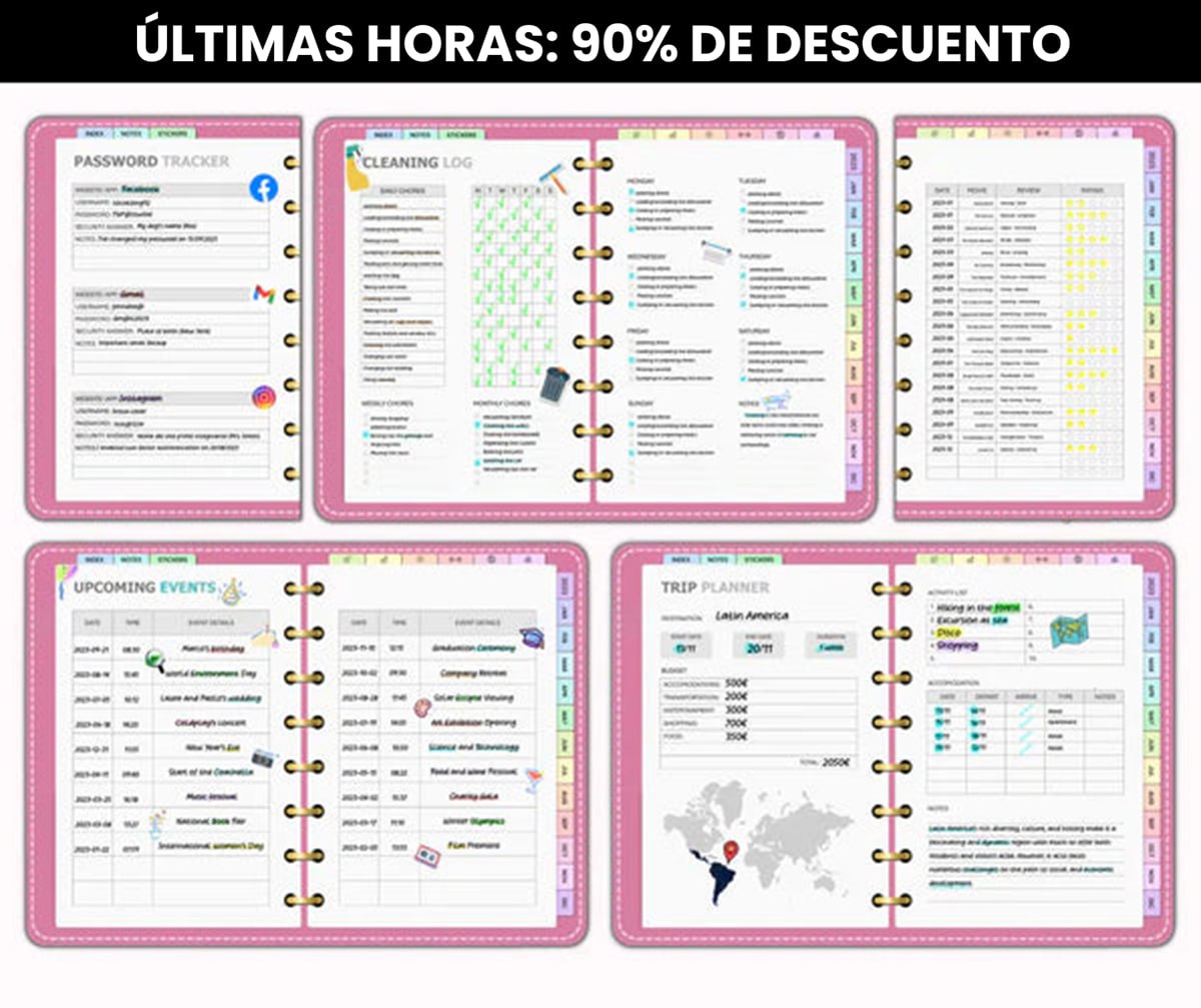 El Planificador Digital Todo Incluido (-90%)