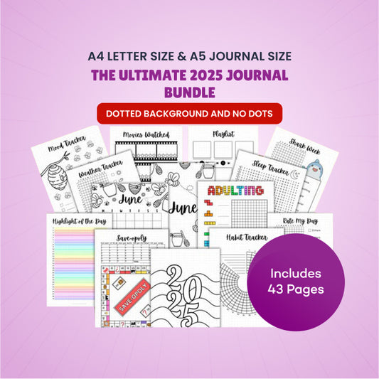 The Ultimate 2025 Journal Bundle (50% OFF)